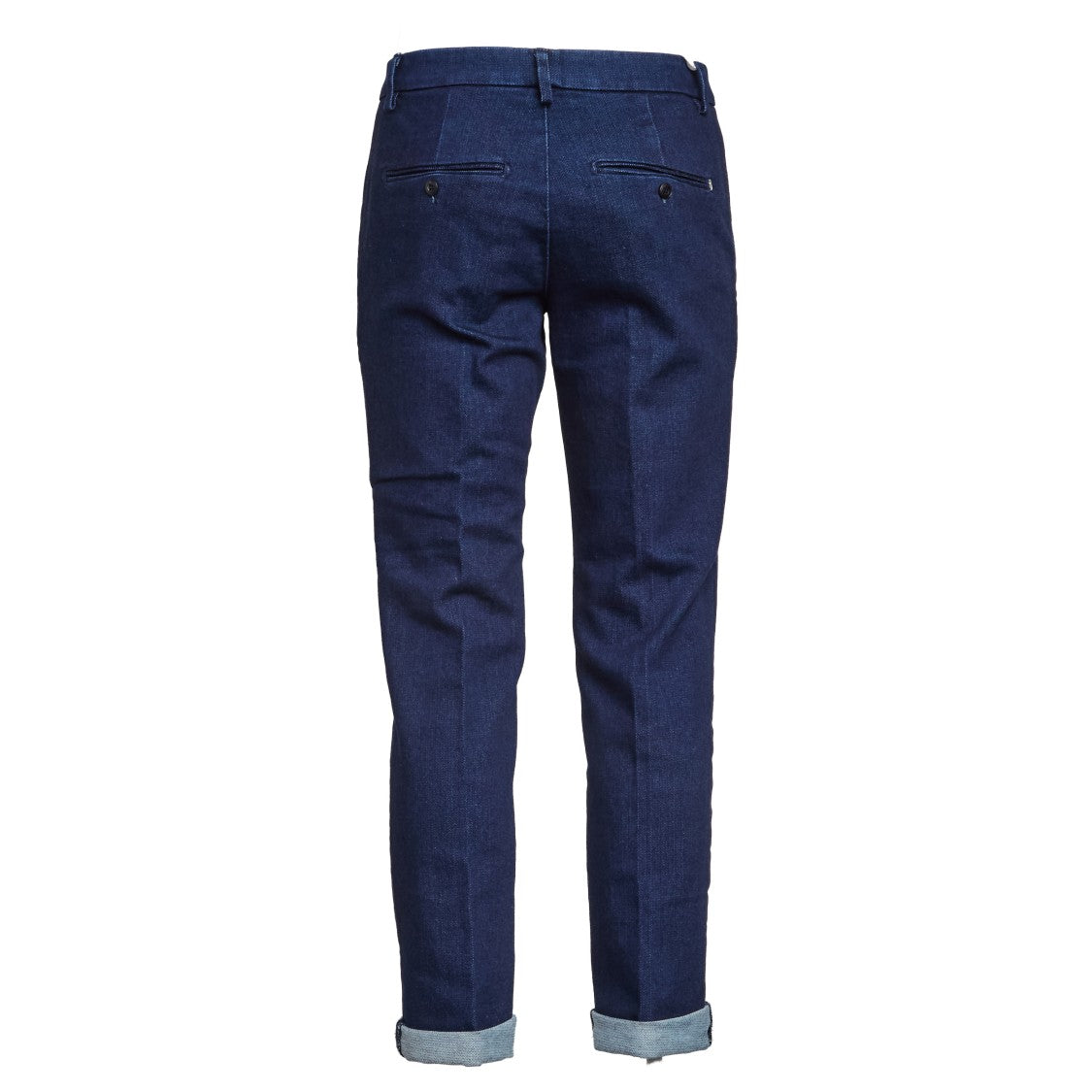 Dondup Relaxed Fit Blue Pants With Minimalist Design