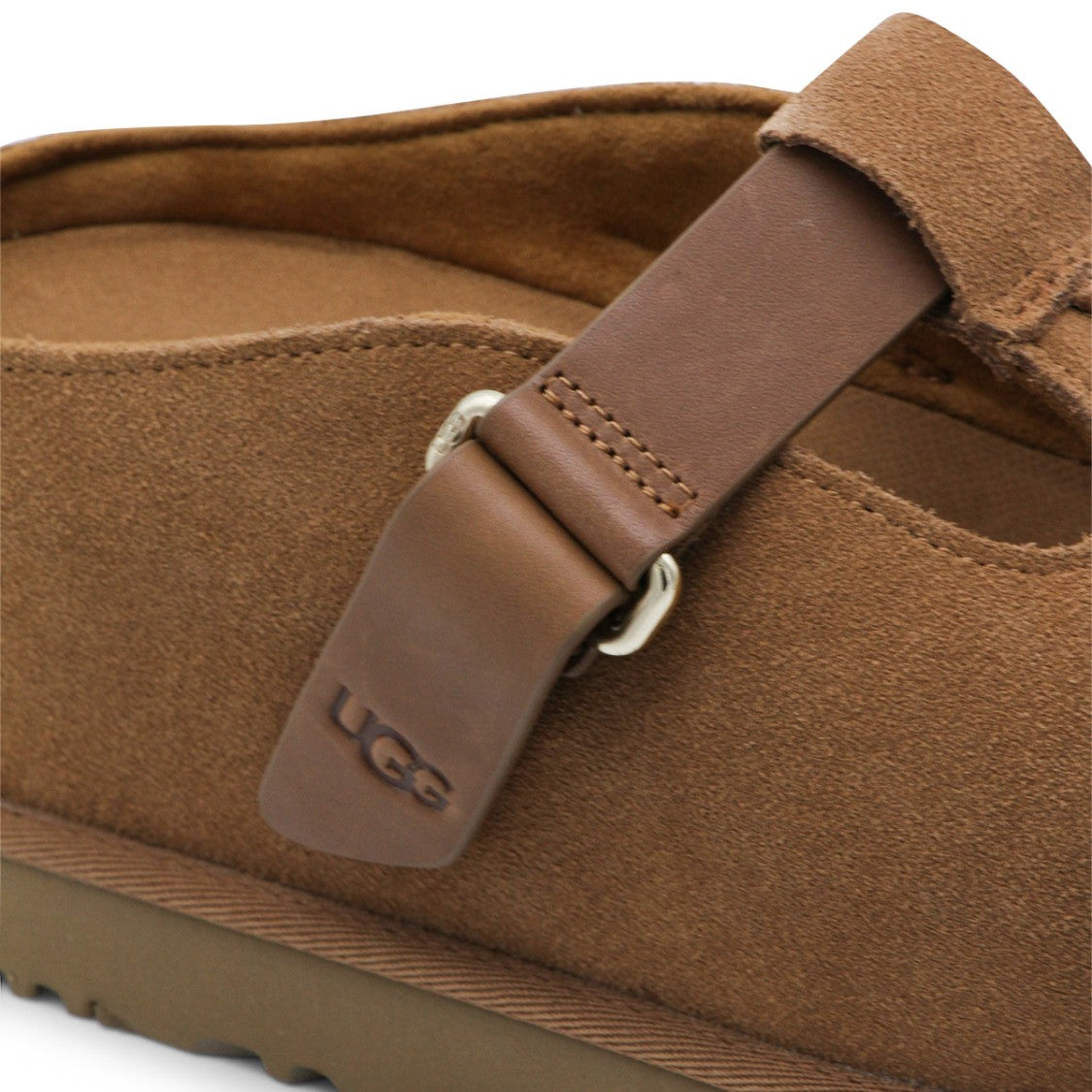 Ugg Closed-Toe Suede Sandals