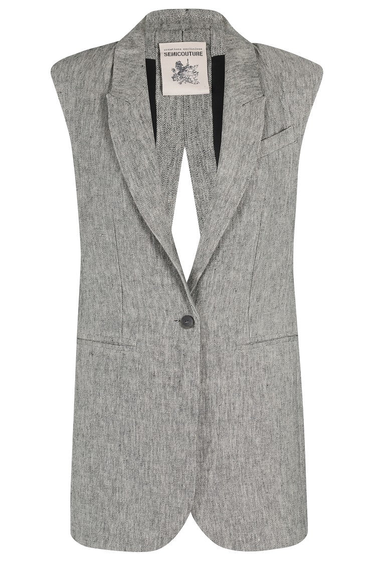 Semi Couture Ippolita Tailored Semi Couture Gilet