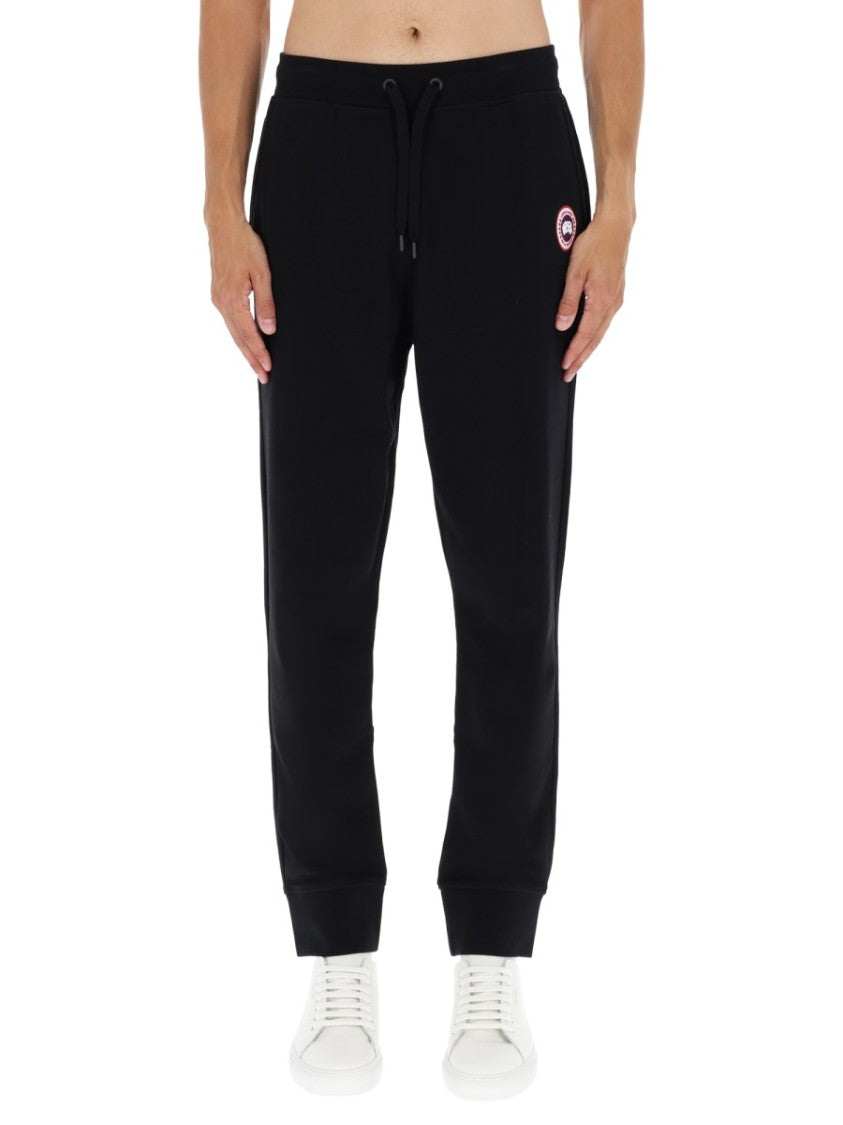 Canada Goose Tapered Leg Cotton Trousers