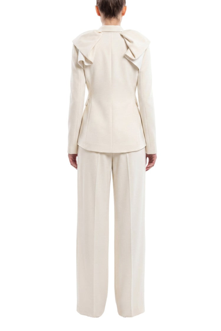 Saiid Kobeisy Ruffled Tailored Jacket