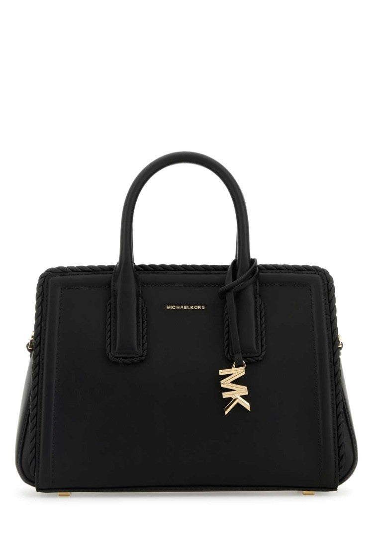Michael Michael Kors Black Leather Laila Handbag
