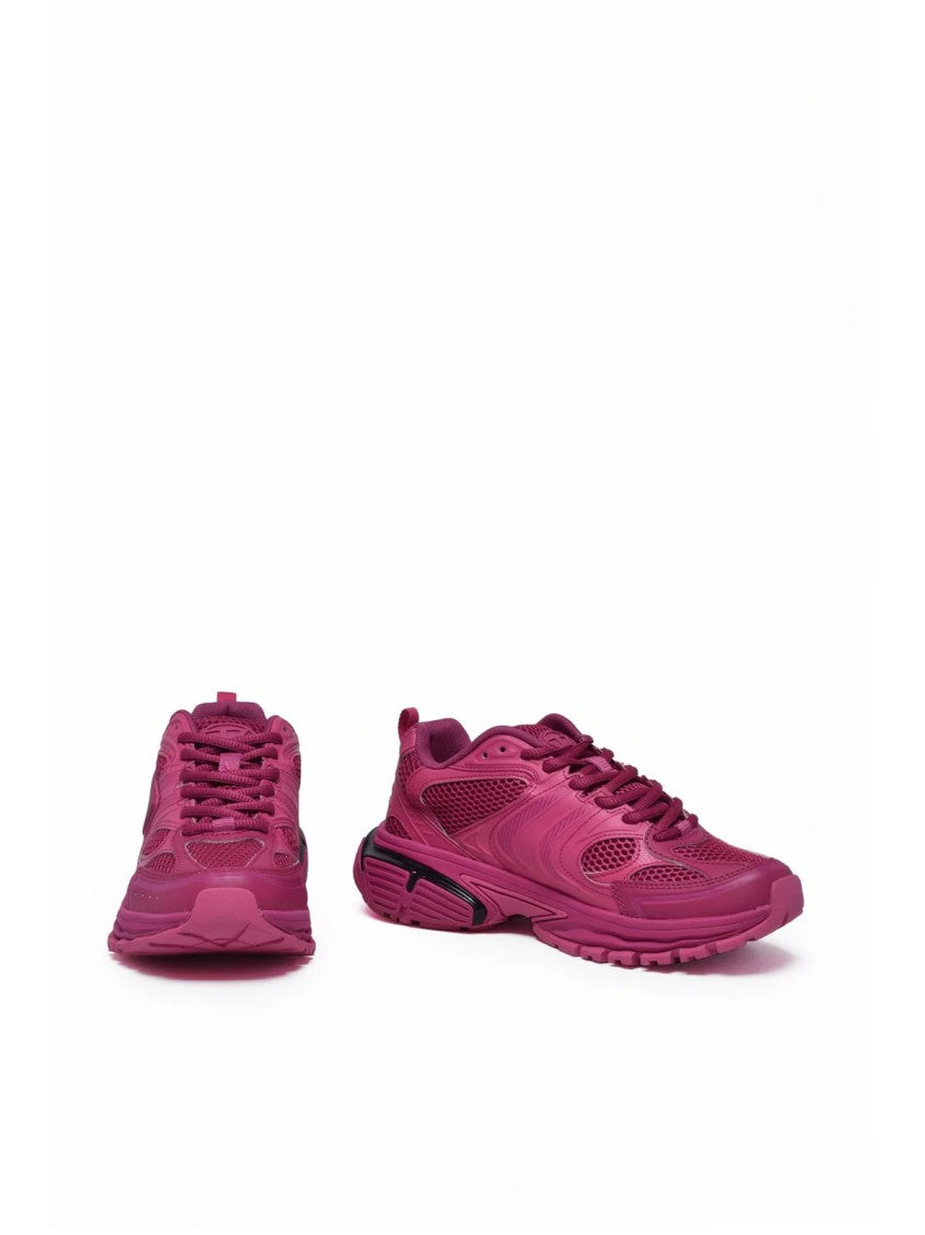Diesel Fuchsia Polyester Serendipity Sneakers
