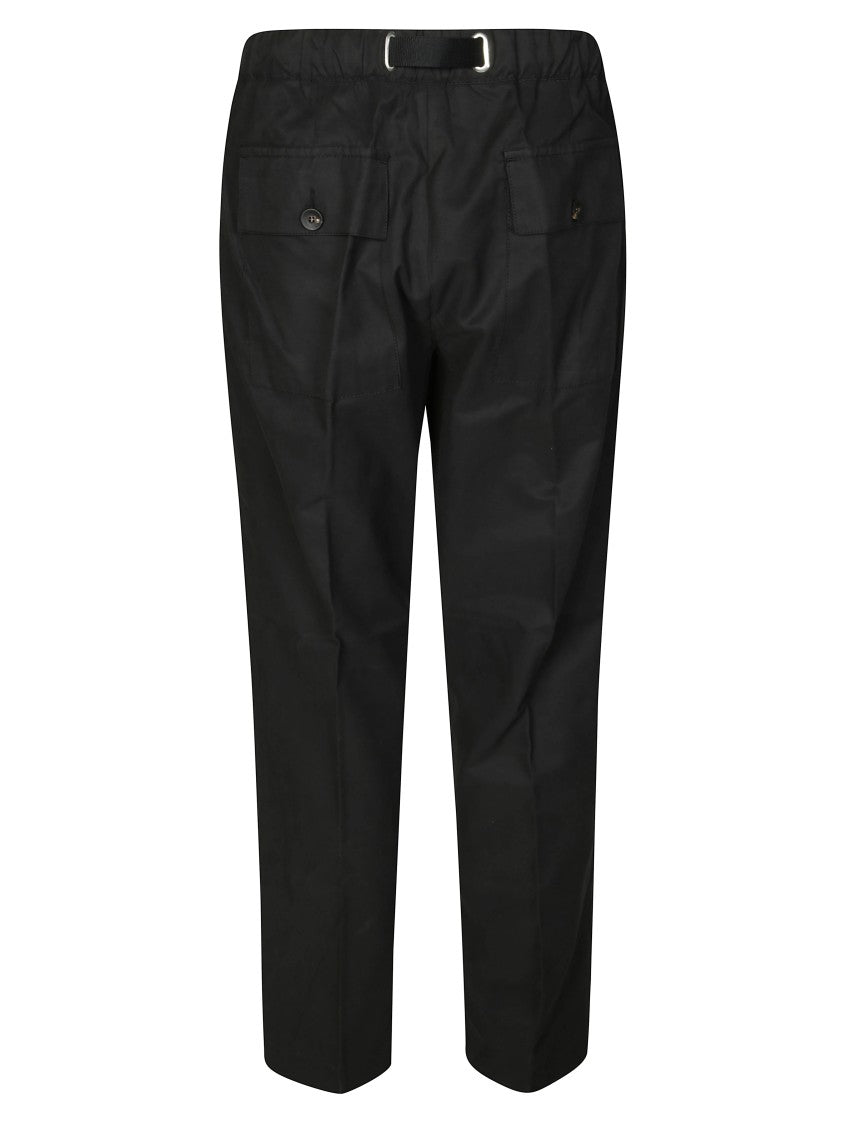 White Sand Classic Fatigue Pants With Functional Pockets