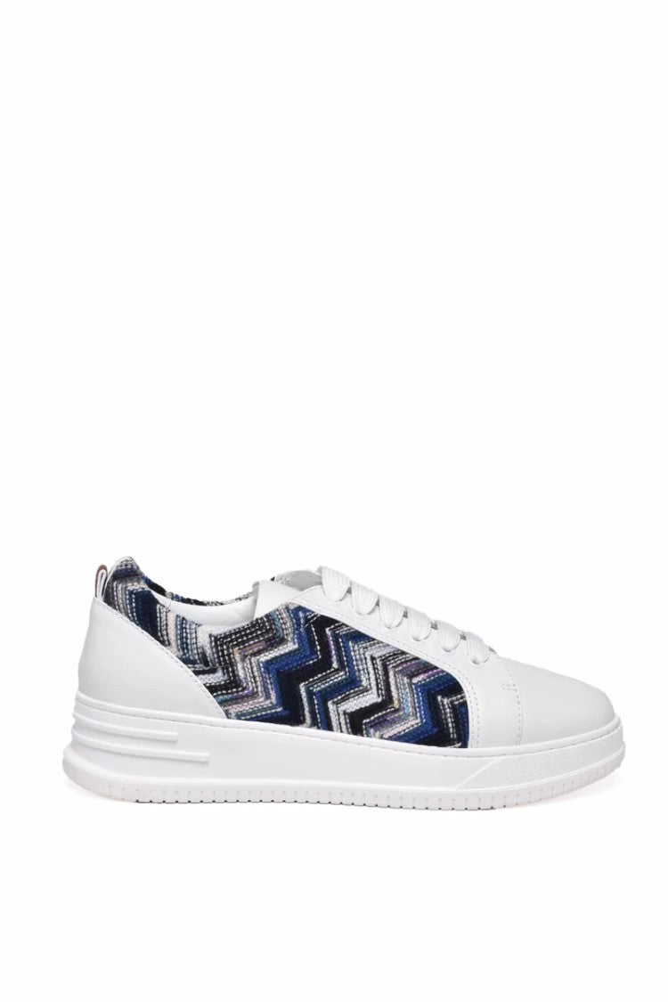 Missoni Alex Sneakers Fabric/Suede - White