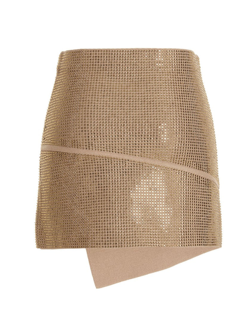 Andreâdamo Sequin Knit Skirt
