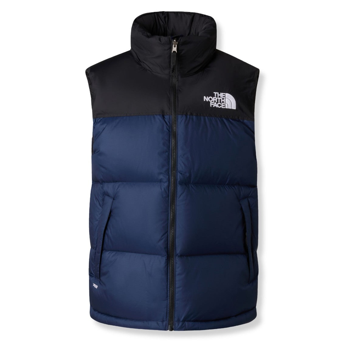The North Face Puffy Black Quilted Retro Nuptse Vest
