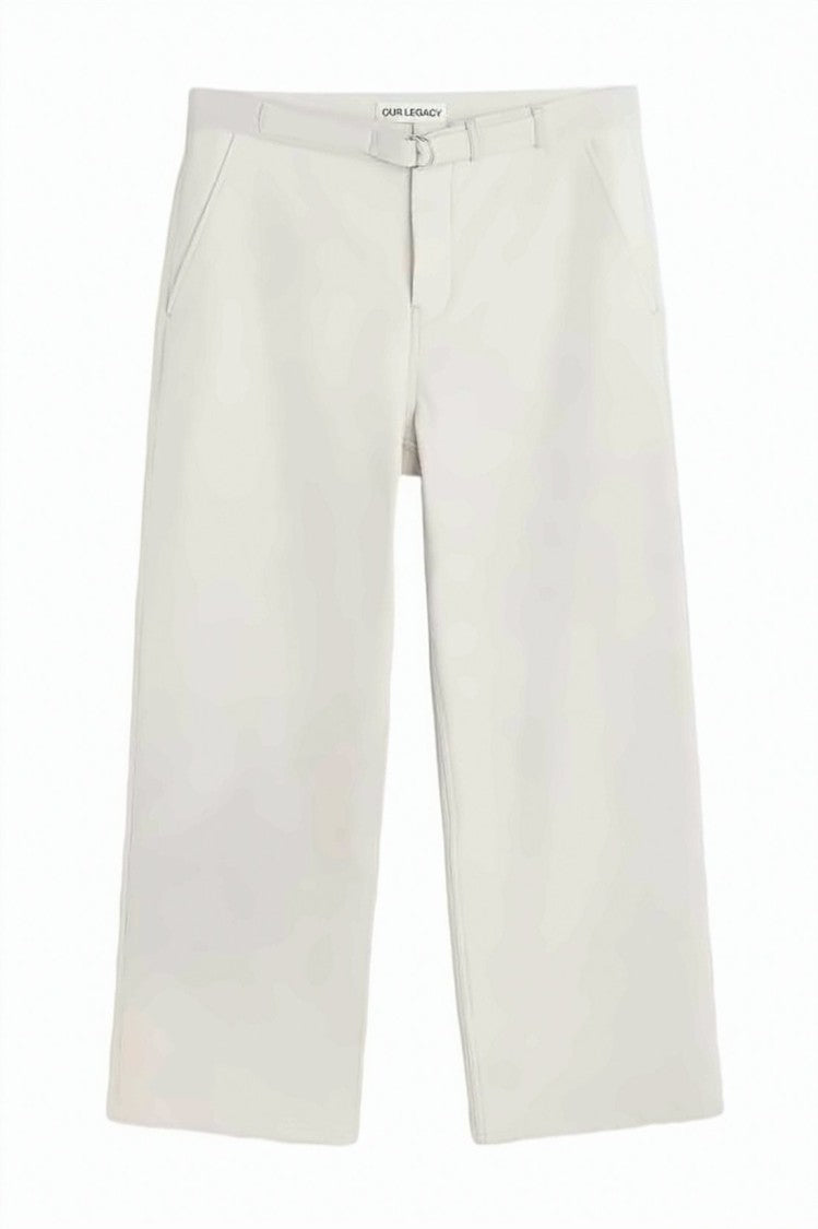 Our Legacy Straight-Leg Cotton Pants With Design