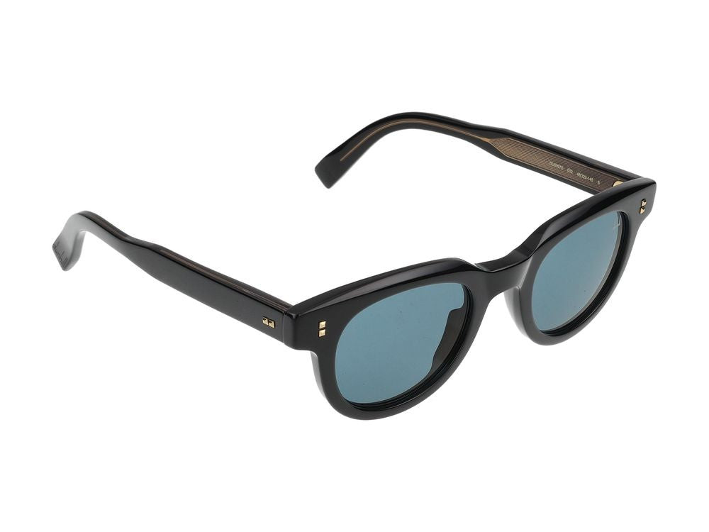 Dunhill Sunglasses Dunhill Du0097s 002 Black Black Blue 46/22/145