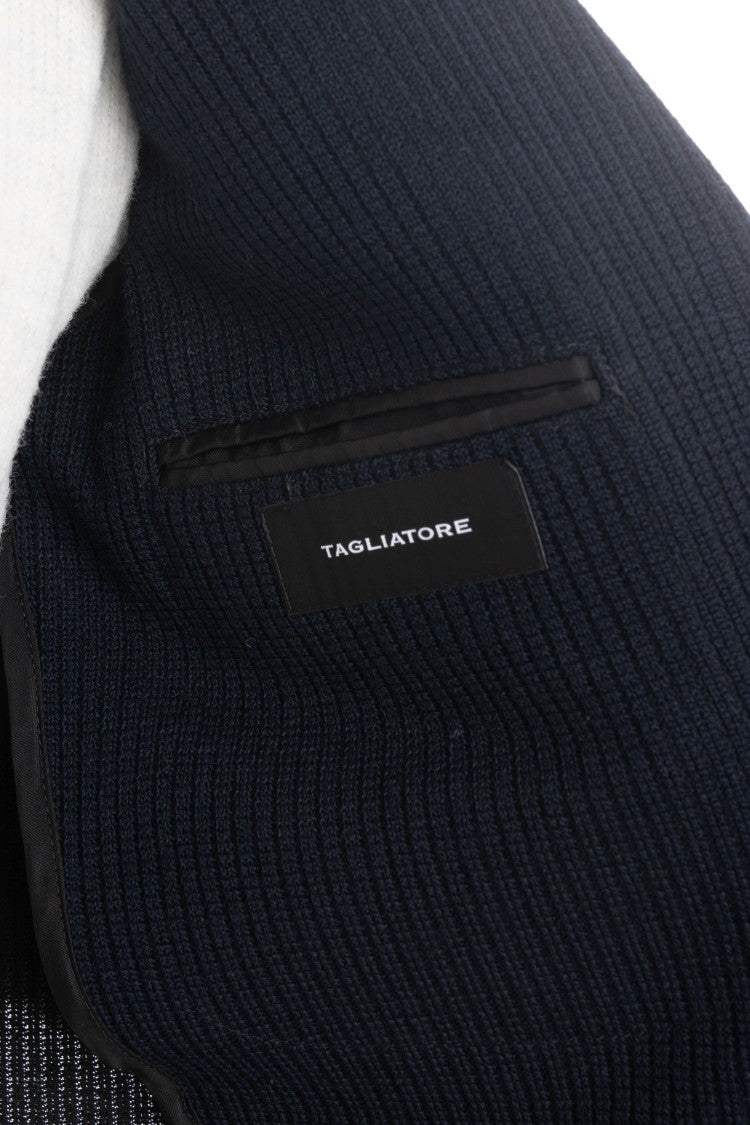 Tagliatore Wool Jersey Jacket Mod. Montecarlo