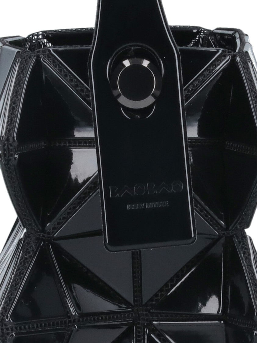 Bao Bao Issey Miyake Mini 'Beyond' Geometric Black Pvc Bag