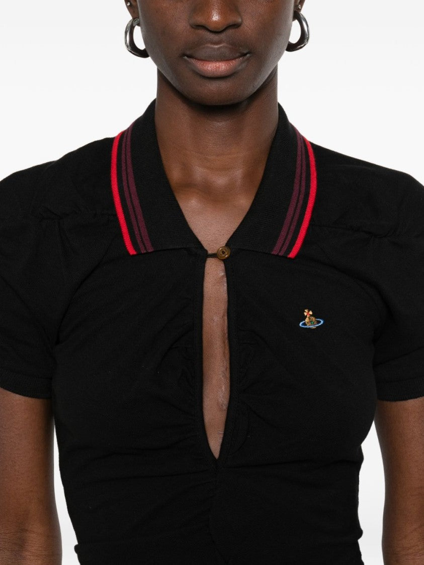 Vivienne Westwood Asymmetric Hem Black Dress