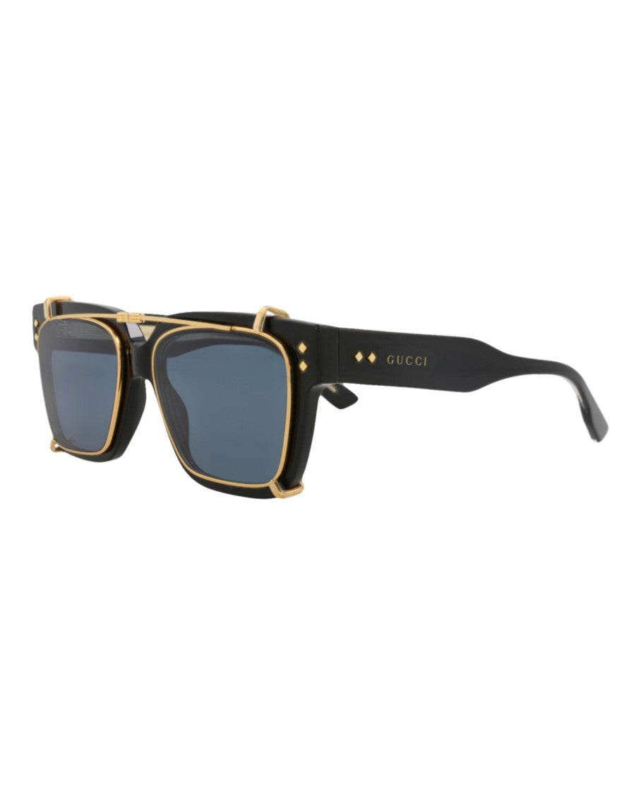 Gucci Bold Square-Frame Sunglasses With Recycled Acetate Design