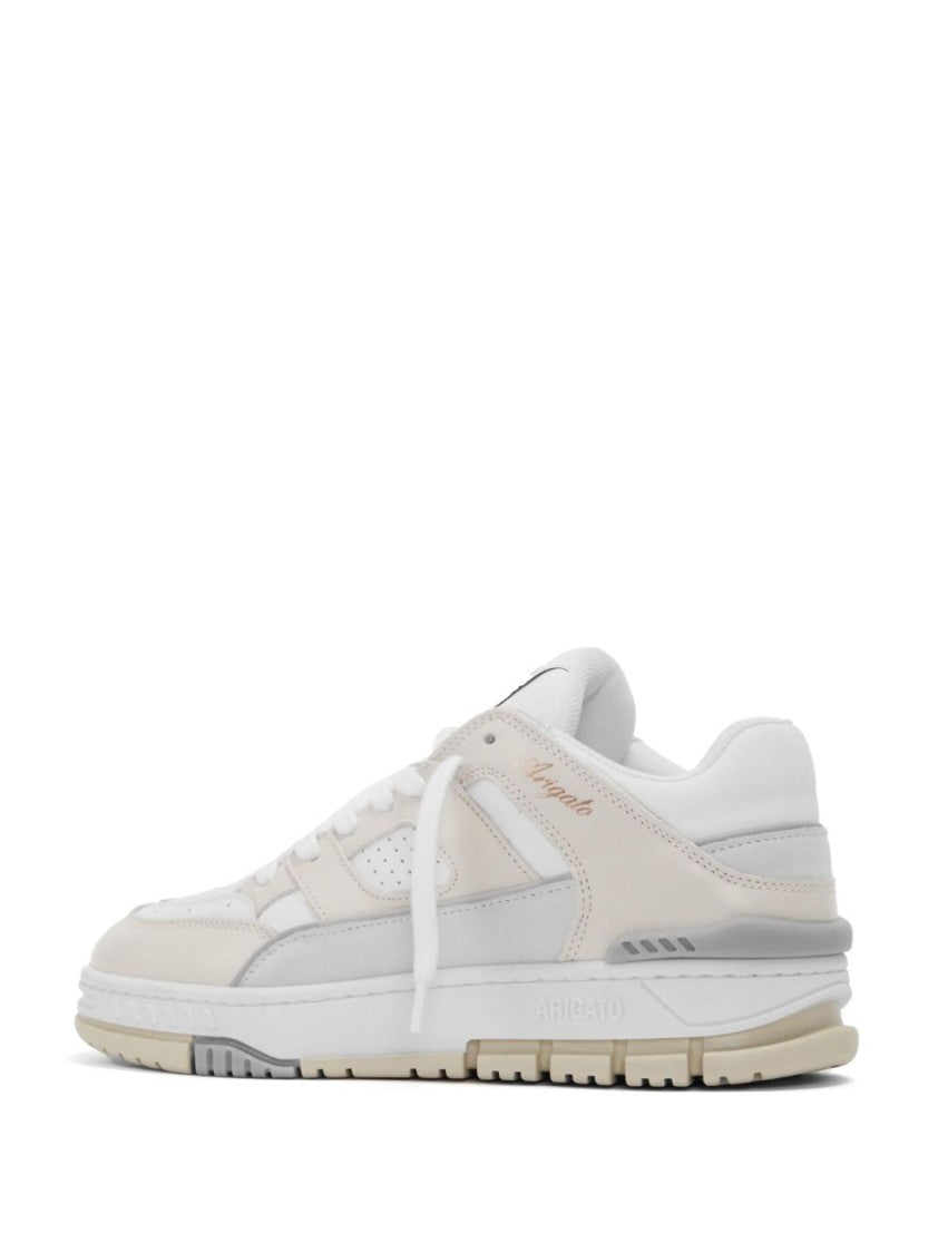 Axel Arigato Cream Area Lo Panelled Perforated Low-Top Sneakers