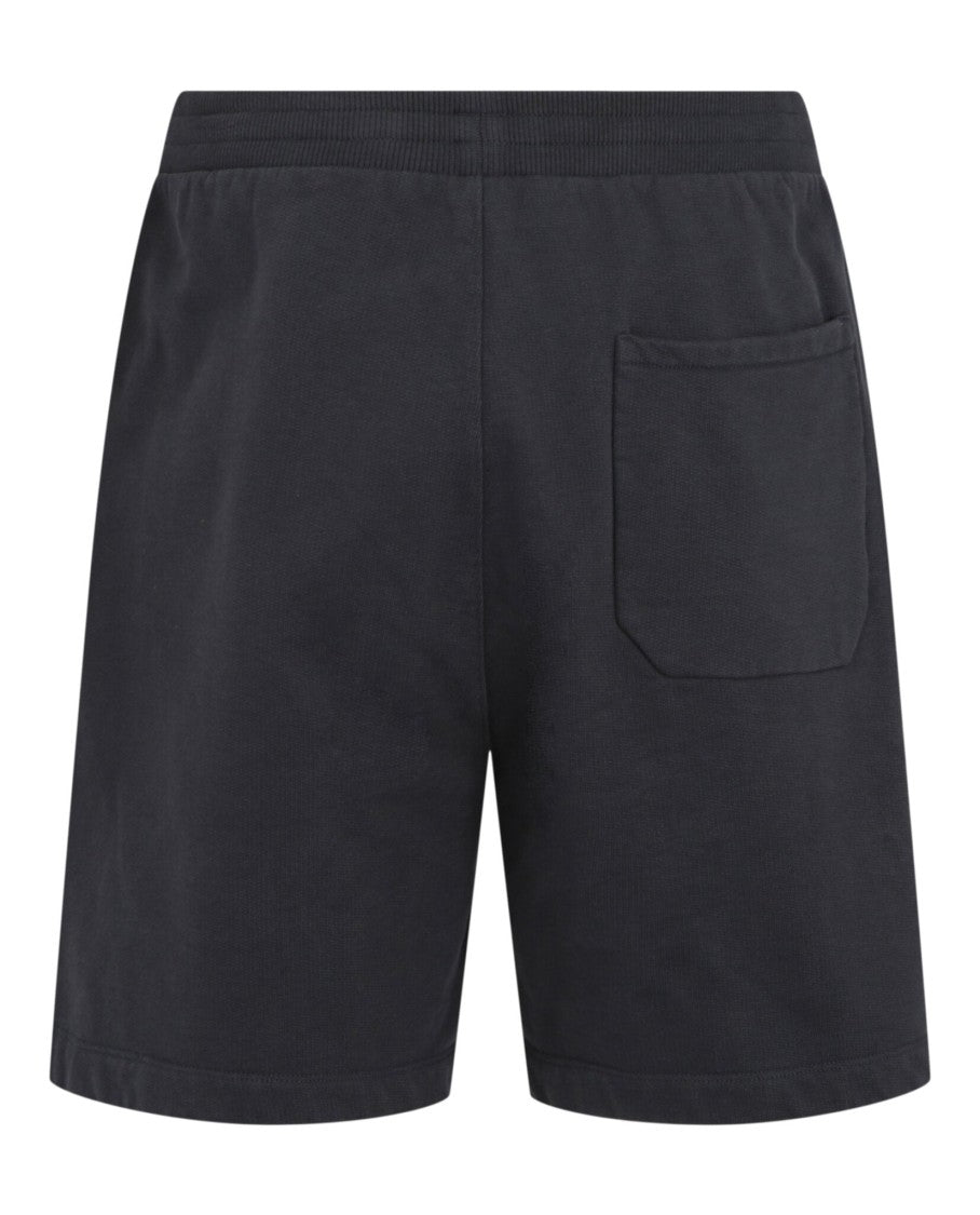 Bally Mid Rise Graphic Print Sweatpant Shorts