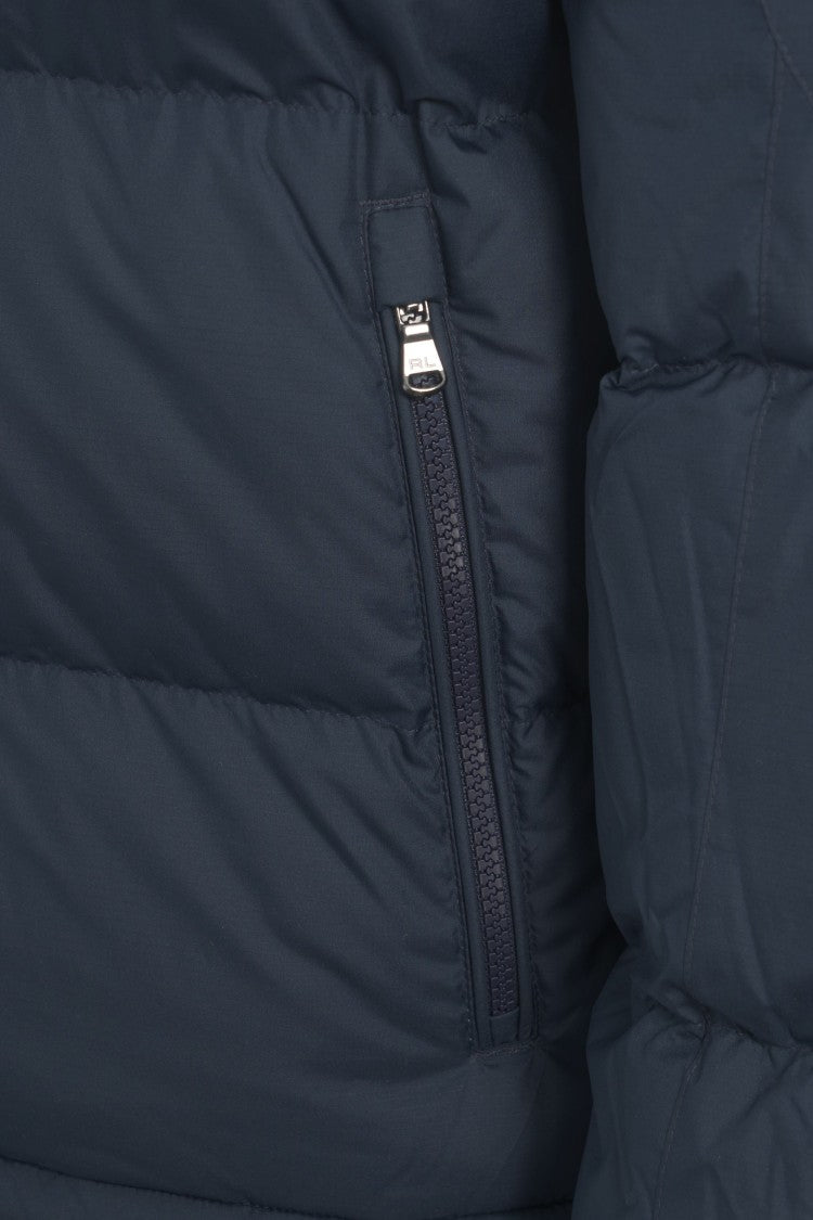 Polo Ralph Lauren Quilted Down Jacket With Non-Removable Hood