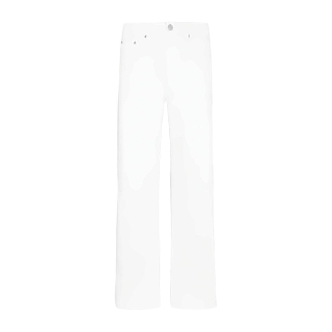 Ami Paris Straight-Fit Minimalist Cotton Pants