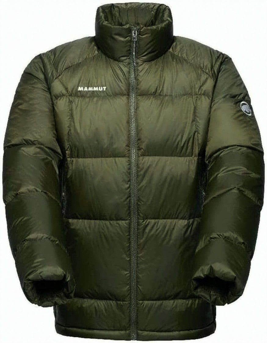 Mammut Quilted Green Down Jacket