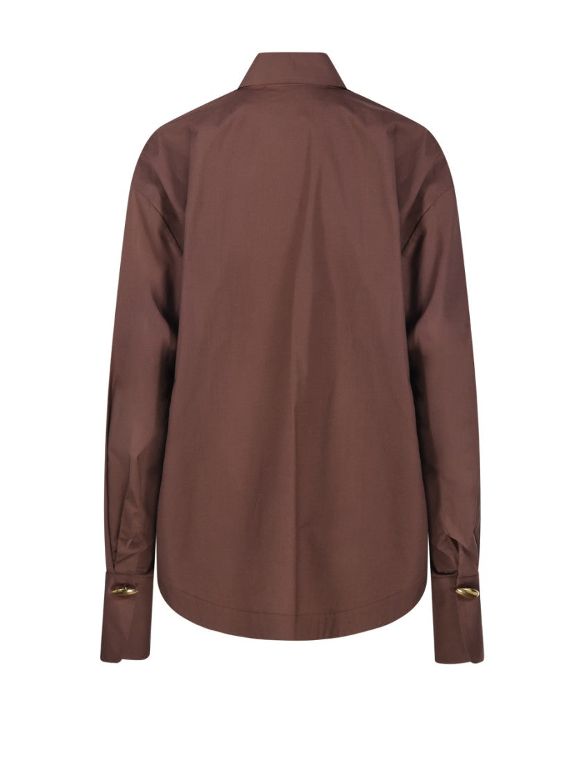 Federica Tosi Brown Over Shirt
