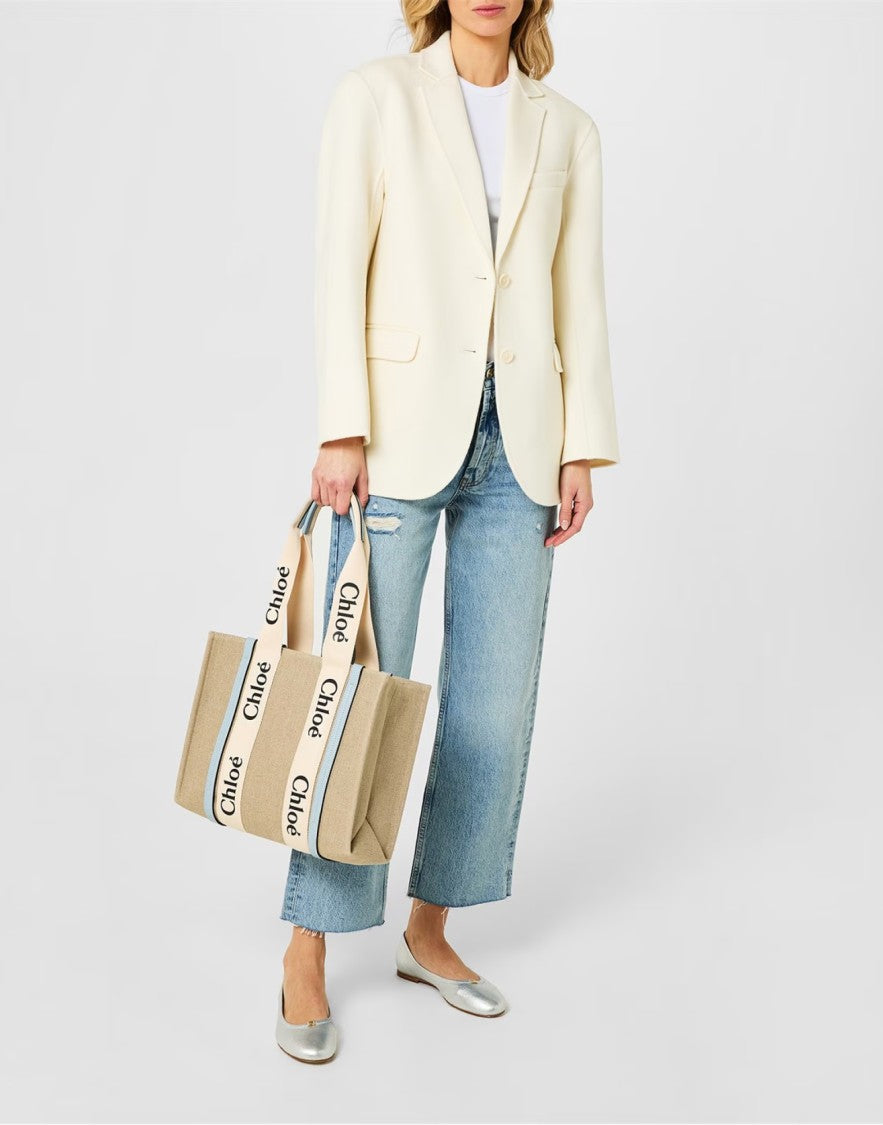 Chloé Marcie Metallic Leather Ballerina Flats