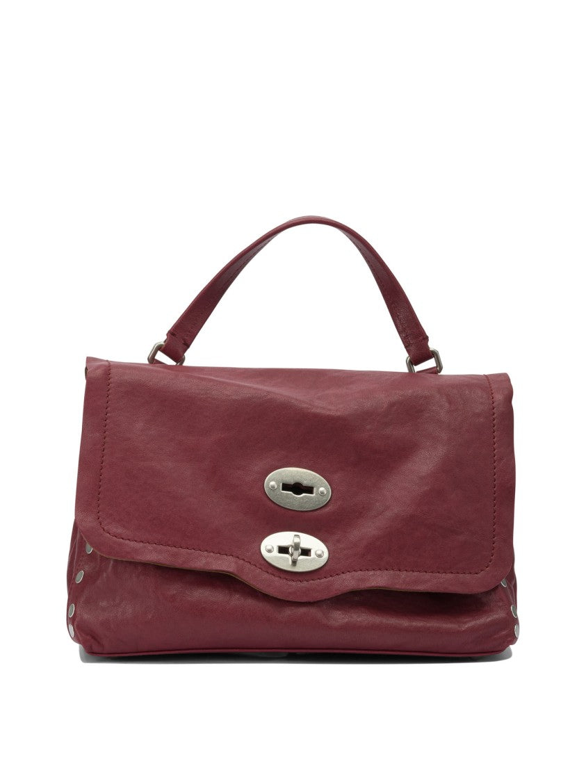 Zanellato Structured Red Cow Leather Handbag
