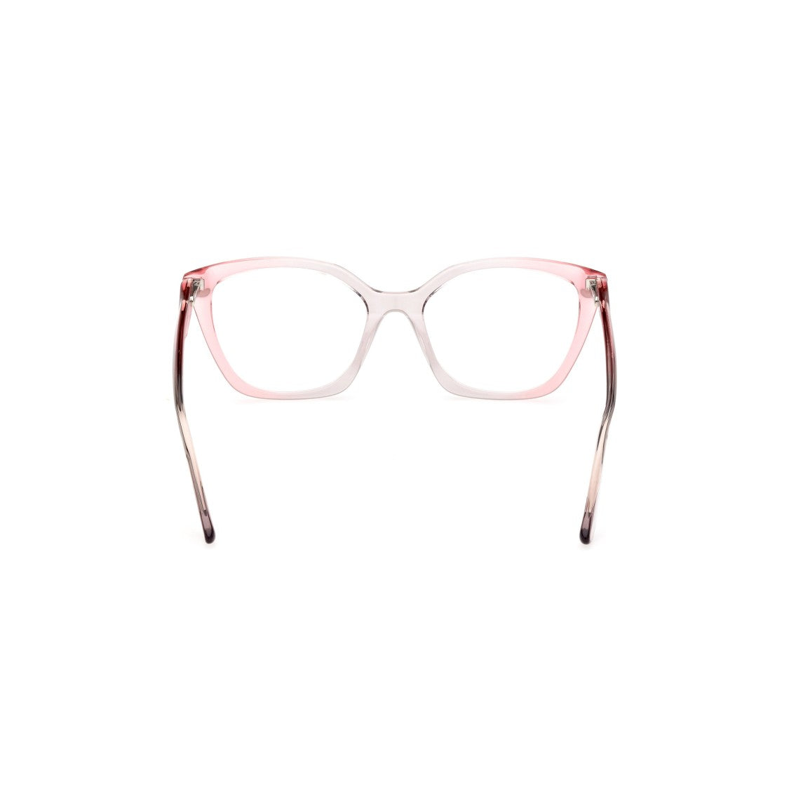 Guess Gu2965 55074 Translucent Pink Square-Frame Eyeglasses