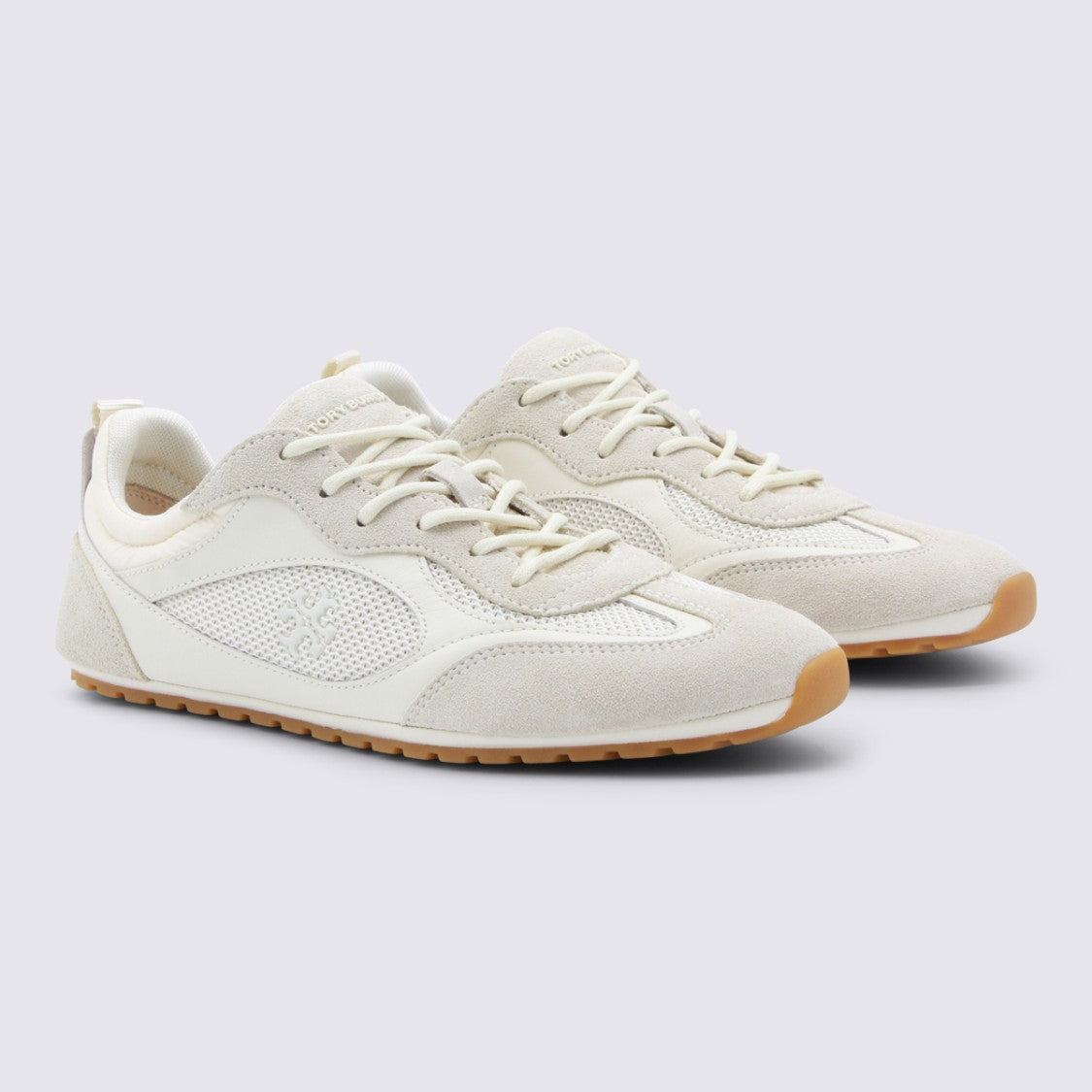 Tory Burch White Leather Sneakers