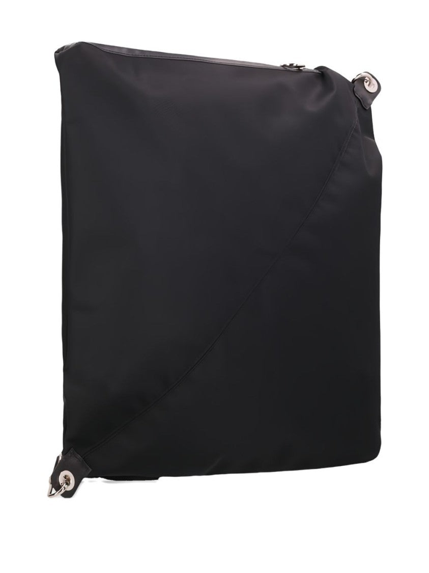 Longchamp Rectangular Black Bag With Adjustable Strap