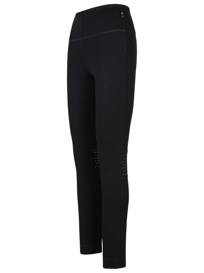 Moncler Grenoble Leggings In Black Nylon Blend