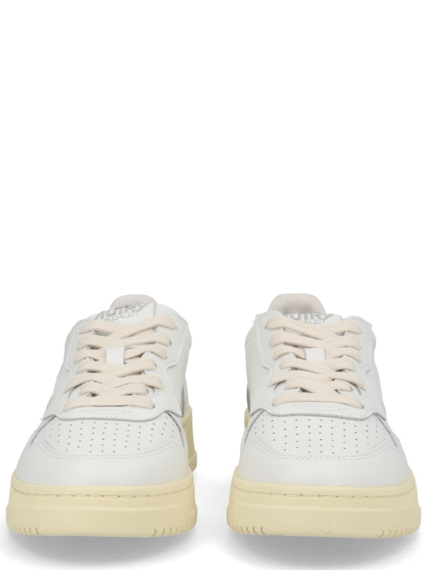 Autry Medalist Low Perforated Suede Overlays Sneakers