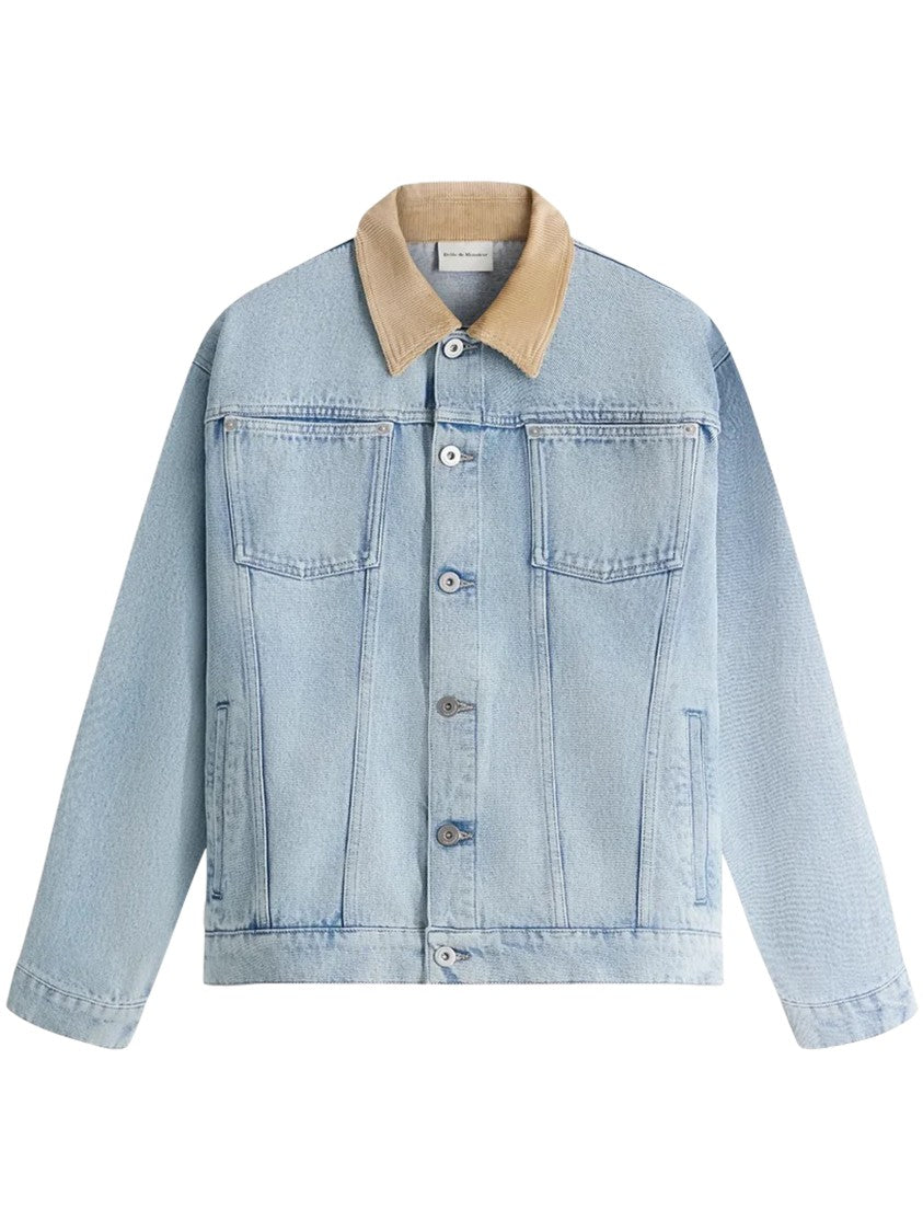 Drôle De Monsieur Faded Denim Jacket