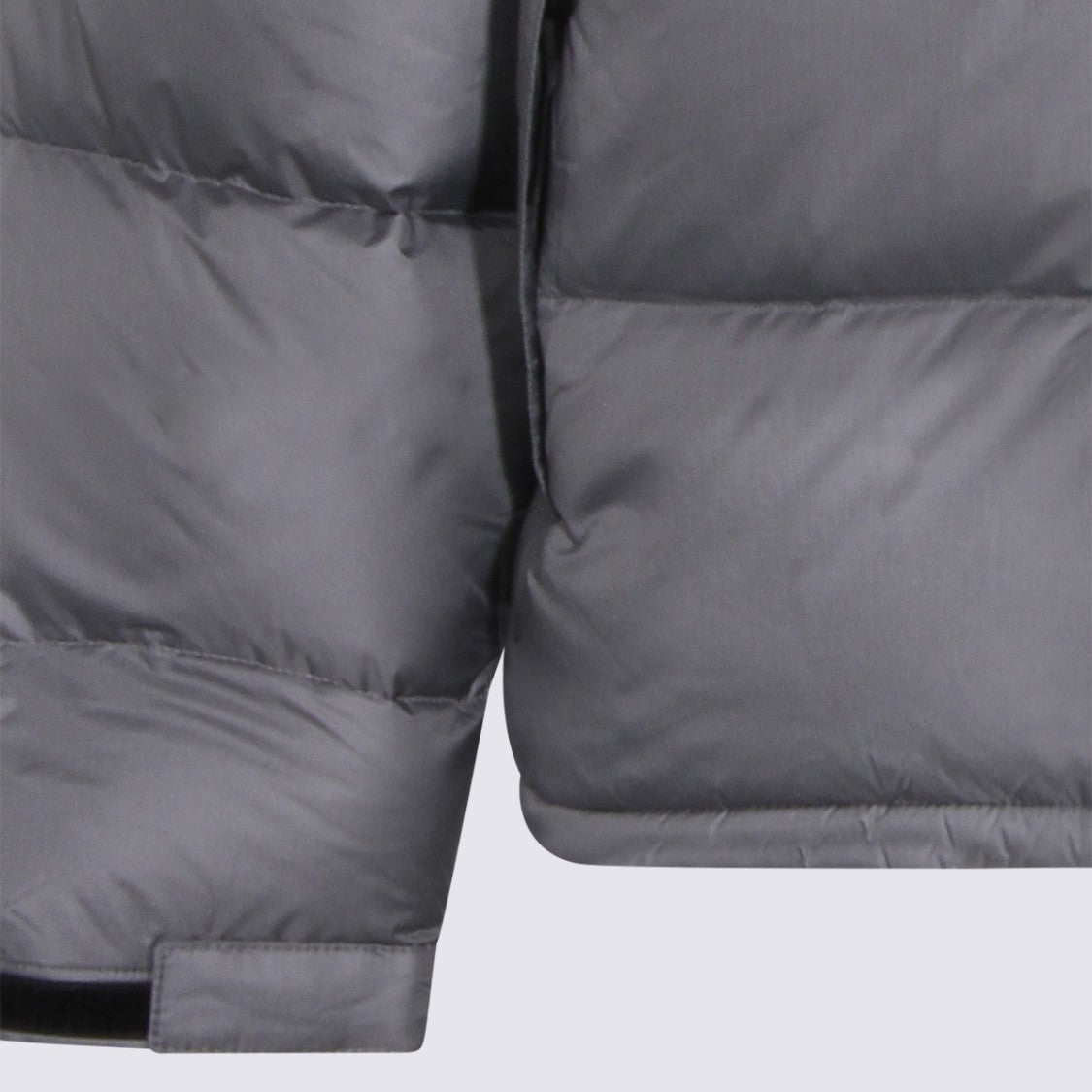 The North Face High Collar Puffer Coat With Two-Tone Design
