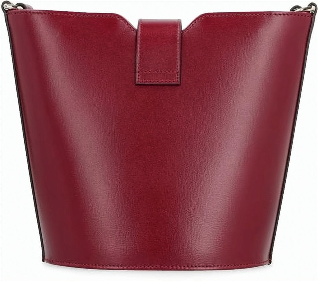 Gucci Structured Leather Shoulder Bag