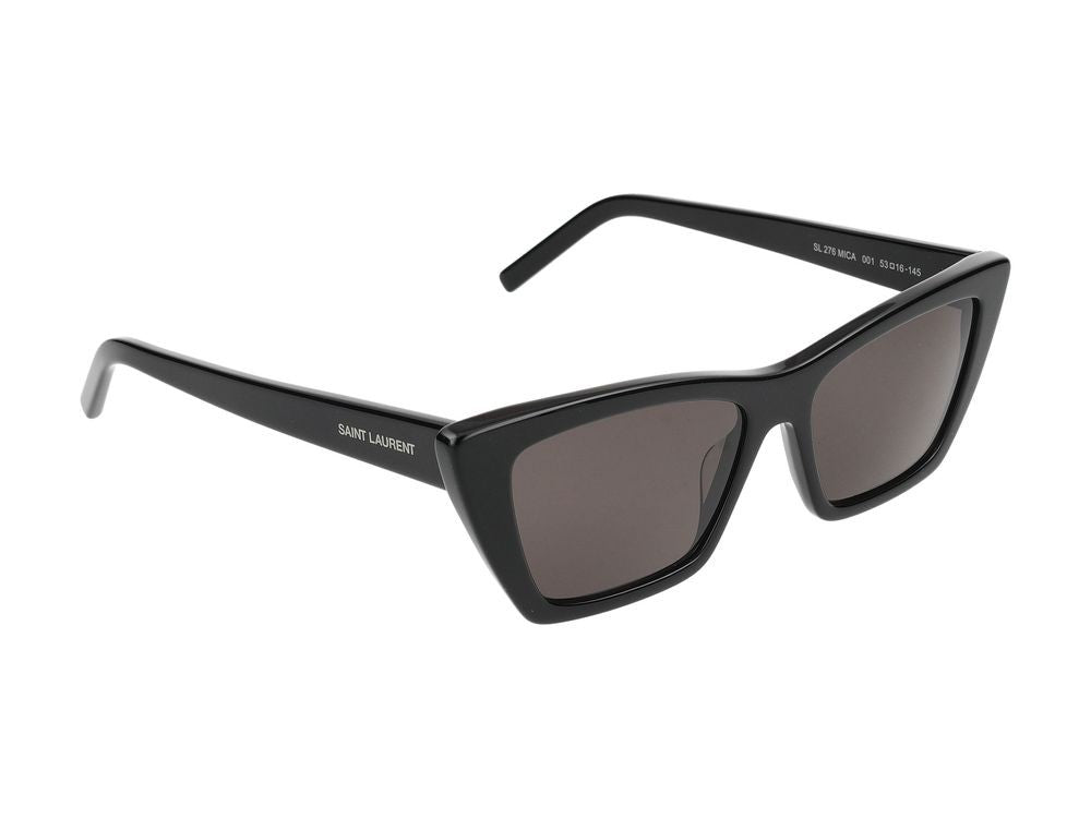 Saint Laurent Sunglasses Sl 276 Mica 001 Black Black Grey 53/16/145
