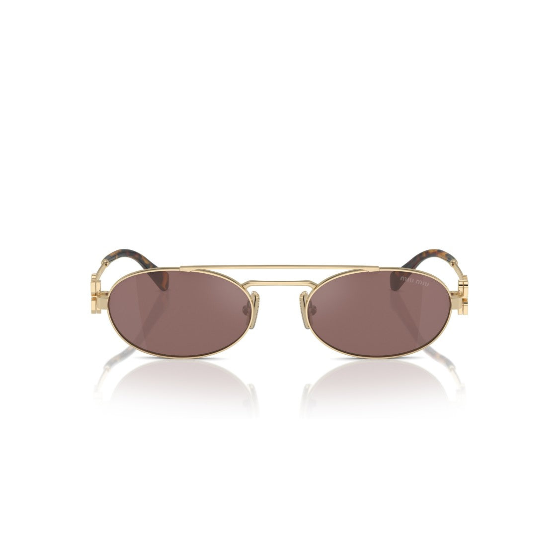 Miu Miu 0Mu 54Zs Oval-Shaped Sunglasses