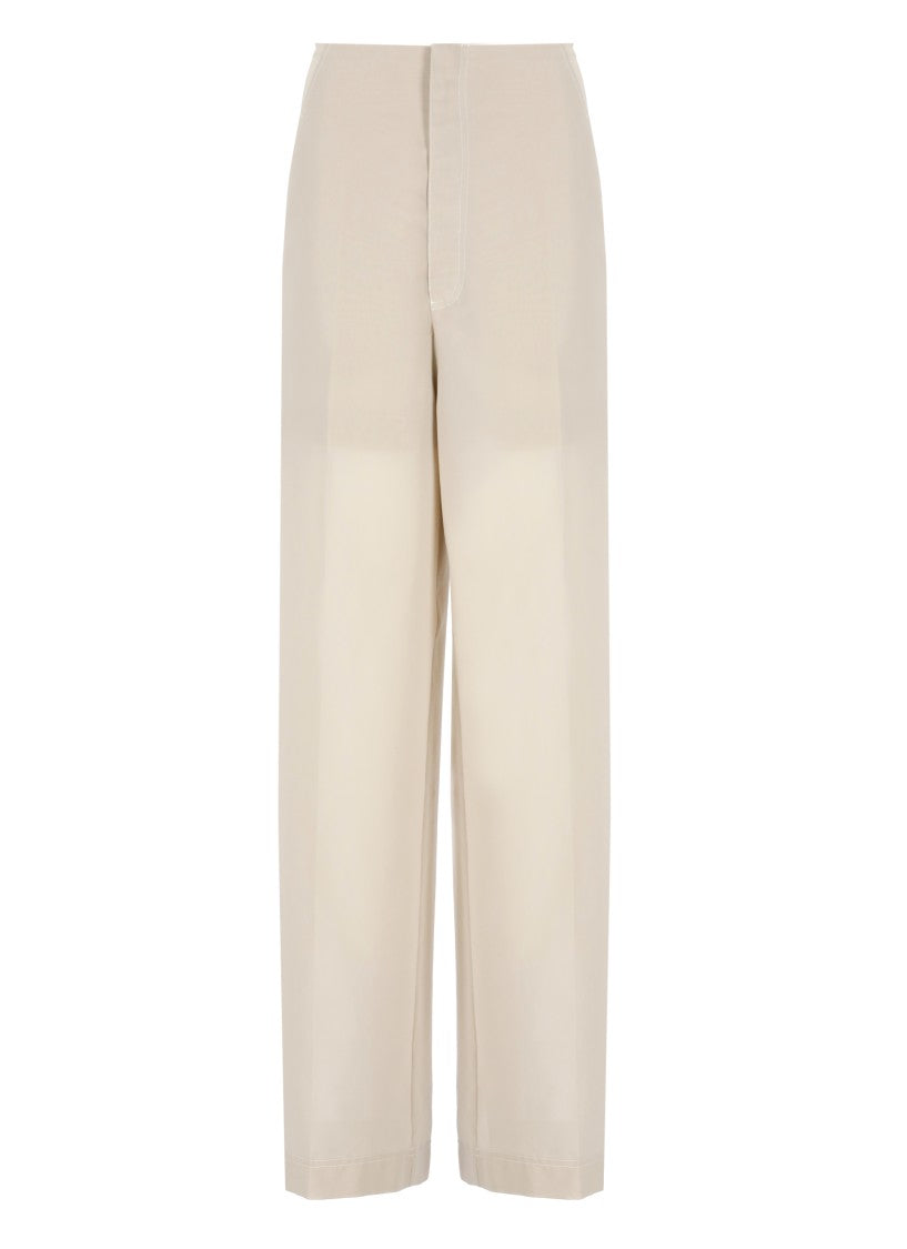 Philosophy Di Lorenzo Serafini Beige Cotton Blend Pants
