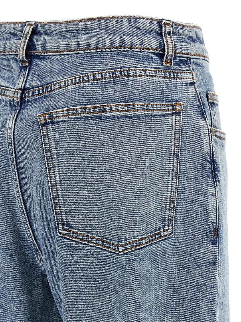 Fabiana Filippi Wide Leg Denim Jeans