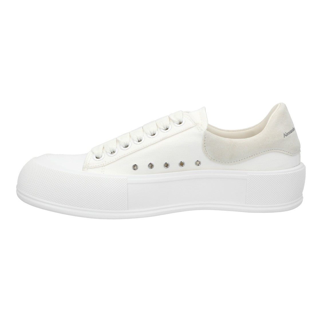 Alexander Mcqueen Plimsoll In White