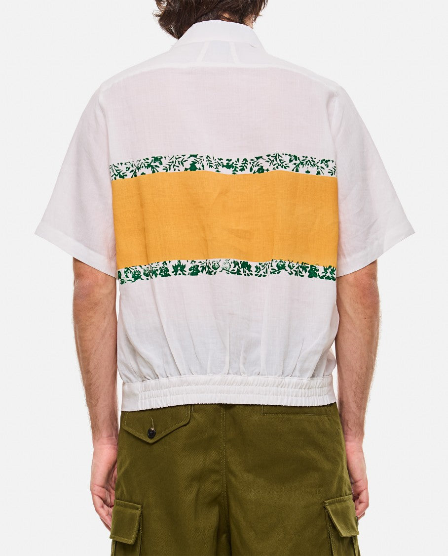Rhude Rhude Linen Cuban Cotton Shirt