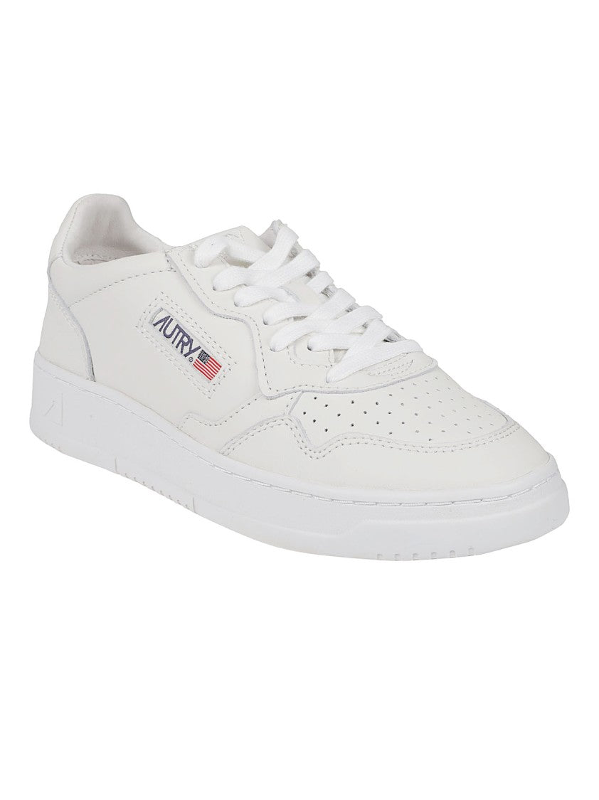 Autry Medalist Low Top Goat Skin Sneakers