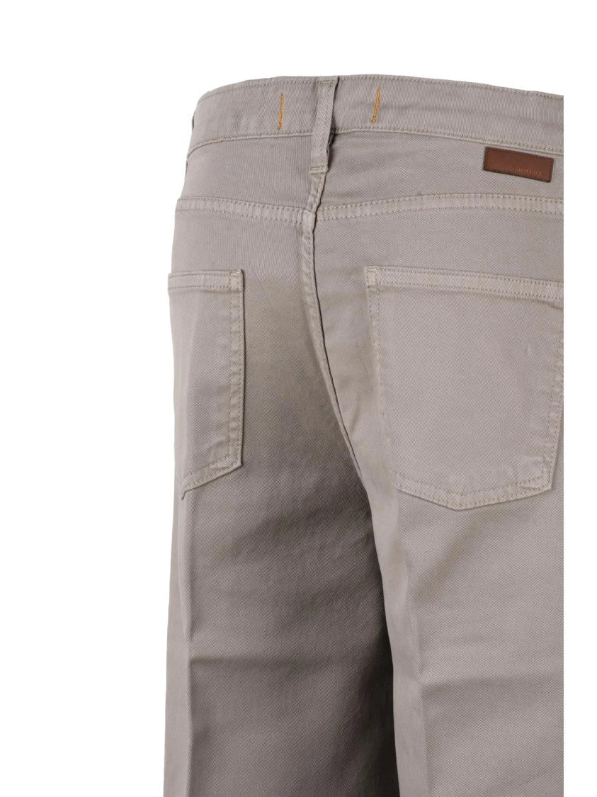 Bonheur Straight-Leg Trousers With Classic Five-Pocket Design