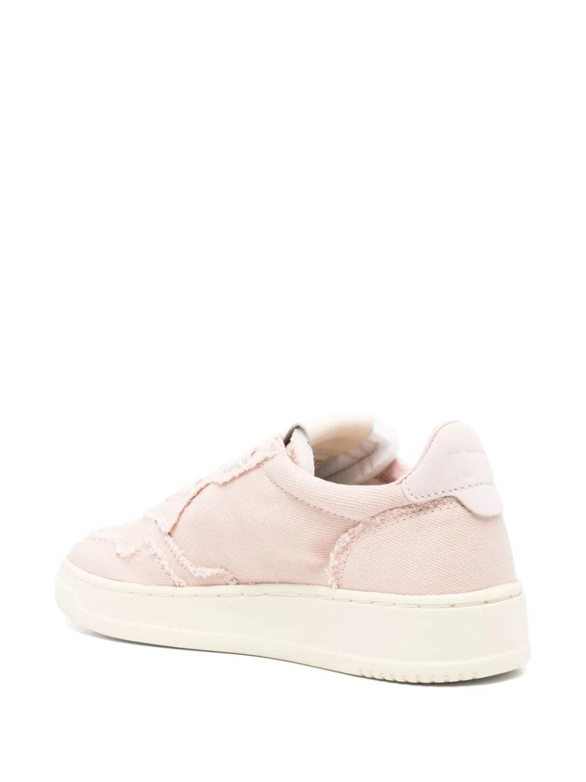 Autry Peach Pink Medalist Sneakers