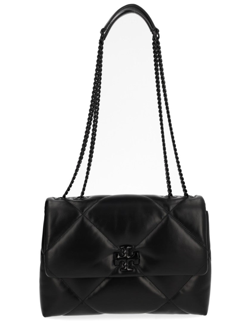 Tory Burch Neutrals Kira Quilted Diamond Leather Shoulder Bag