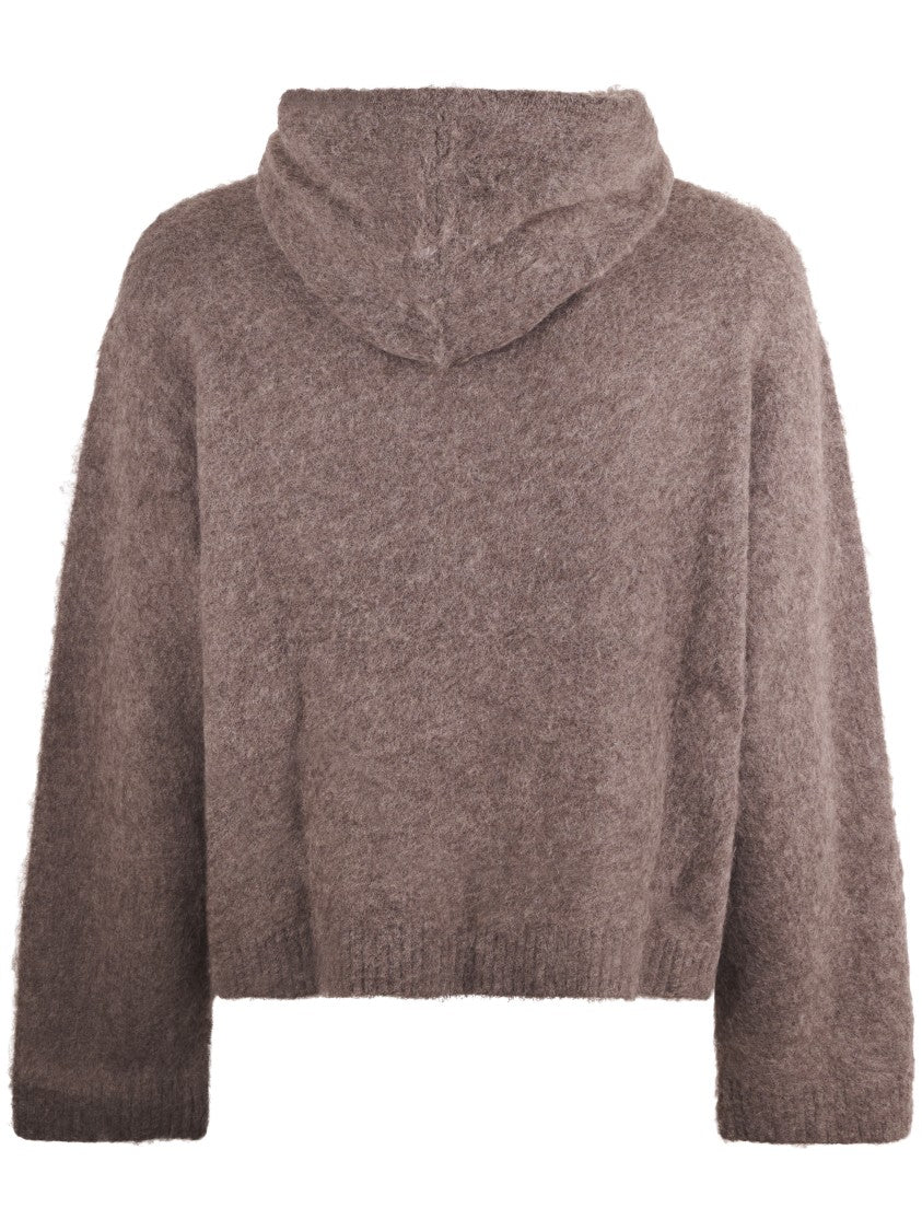 Represent Textured Borg Fabric Hoodie