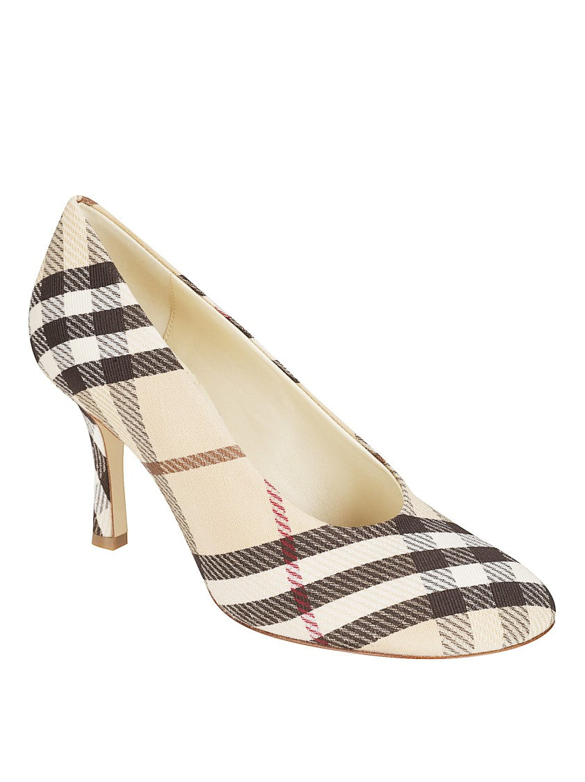Burberry Classic Check Pattern Pumps
