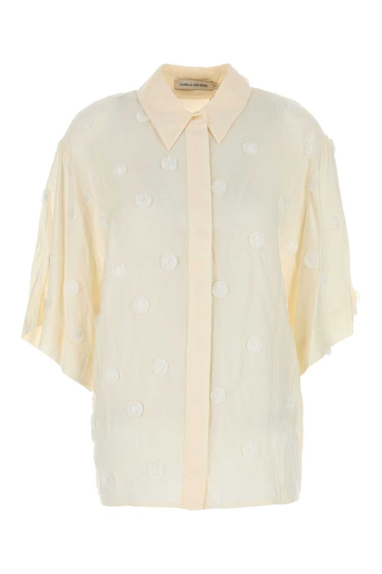 Camilla And Marc Ivory Viscose Ottilie Shirt