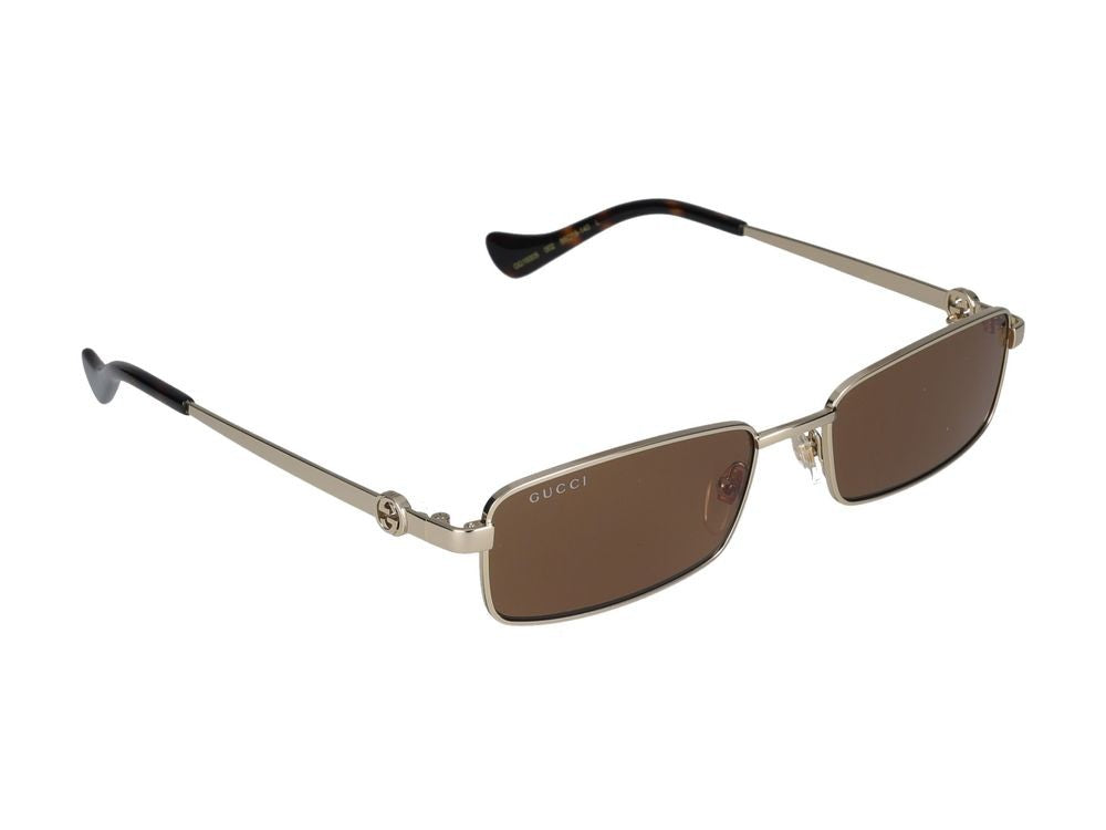 Gucci Sunglasses Gg1600s 002 Gold Gold Brown 56/18/140