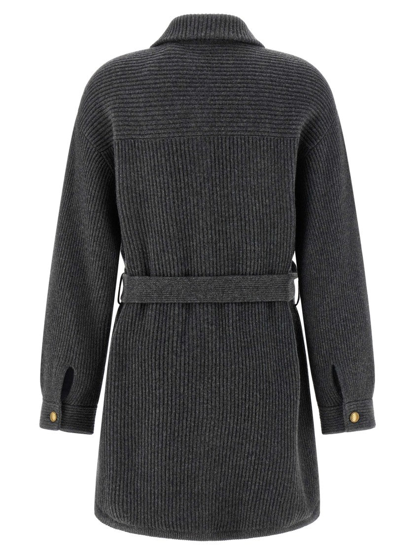 Brunello Cucinelli English Ribbed Cardigan