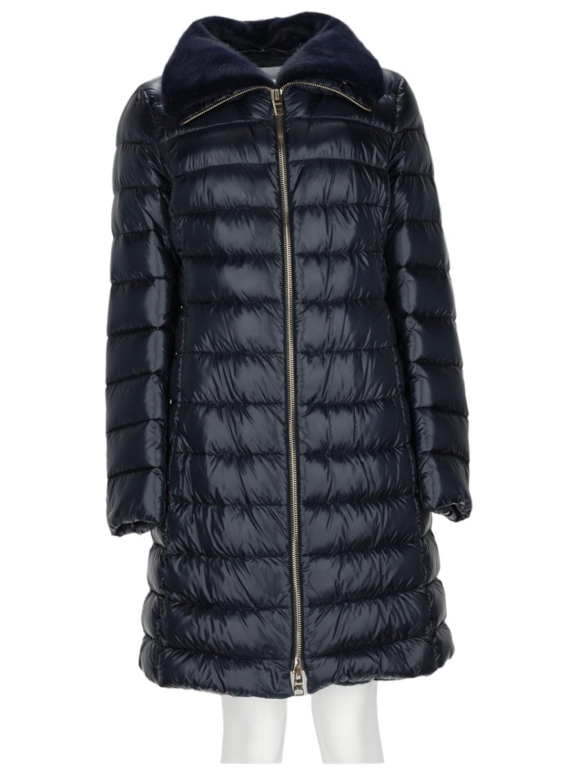 Herno Quilted Long Polyamide Down Jacket