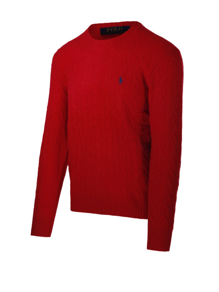 Polo Ralph Lauren Cable Knit Round Neck Sweater